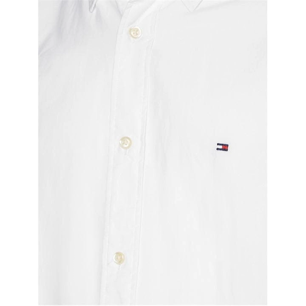 Tommy Hilfiger Short Sleeve Poplin Shirt - White